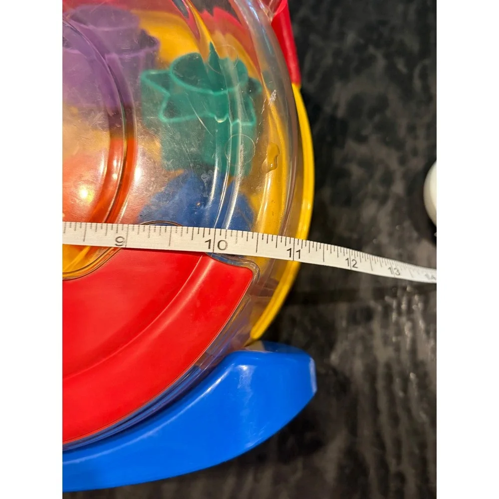 Vintage Fisher-Price Bee-Bop Building Singin' Snail Pail